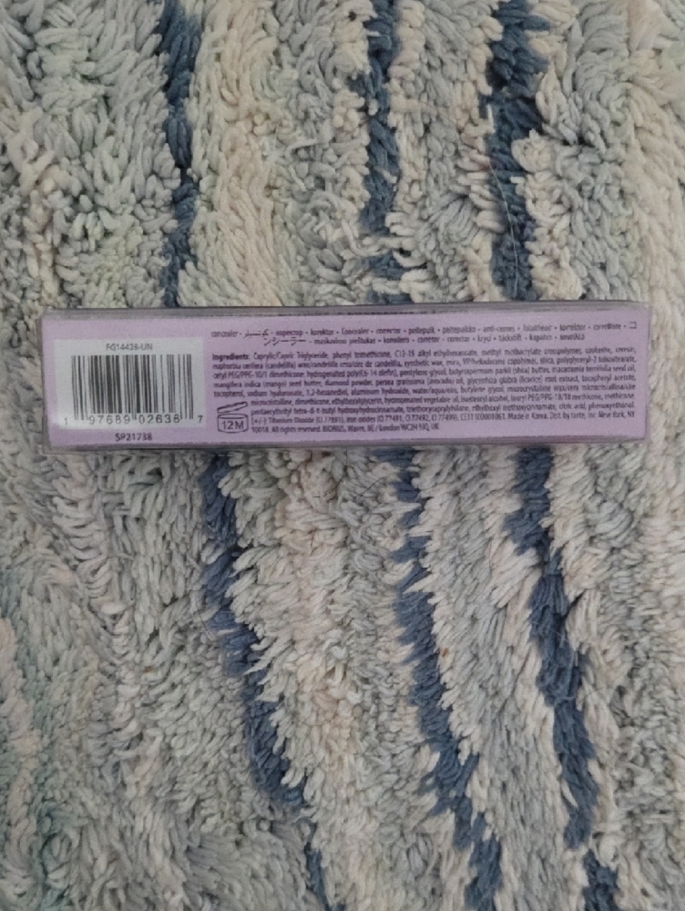 tarte concealer shape tape blur stick in fair beige with lavender packaging - Picture 3 of 4